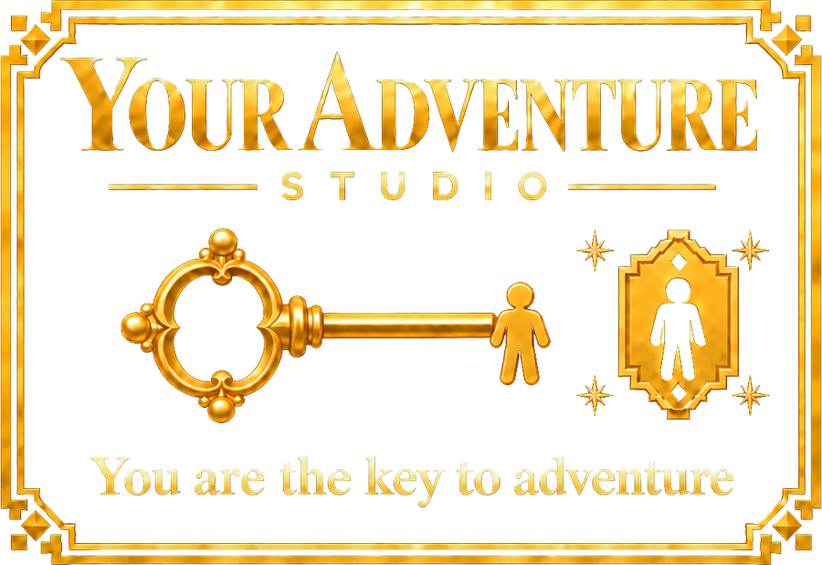 Your Adventure Studio. You are the key to adventure.